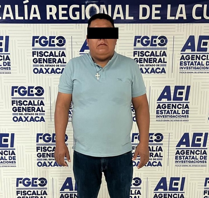 Detienen a “Odilón”, por homicidio cometido en cancha de fútbol de San Juan Cotzocón, Mixe