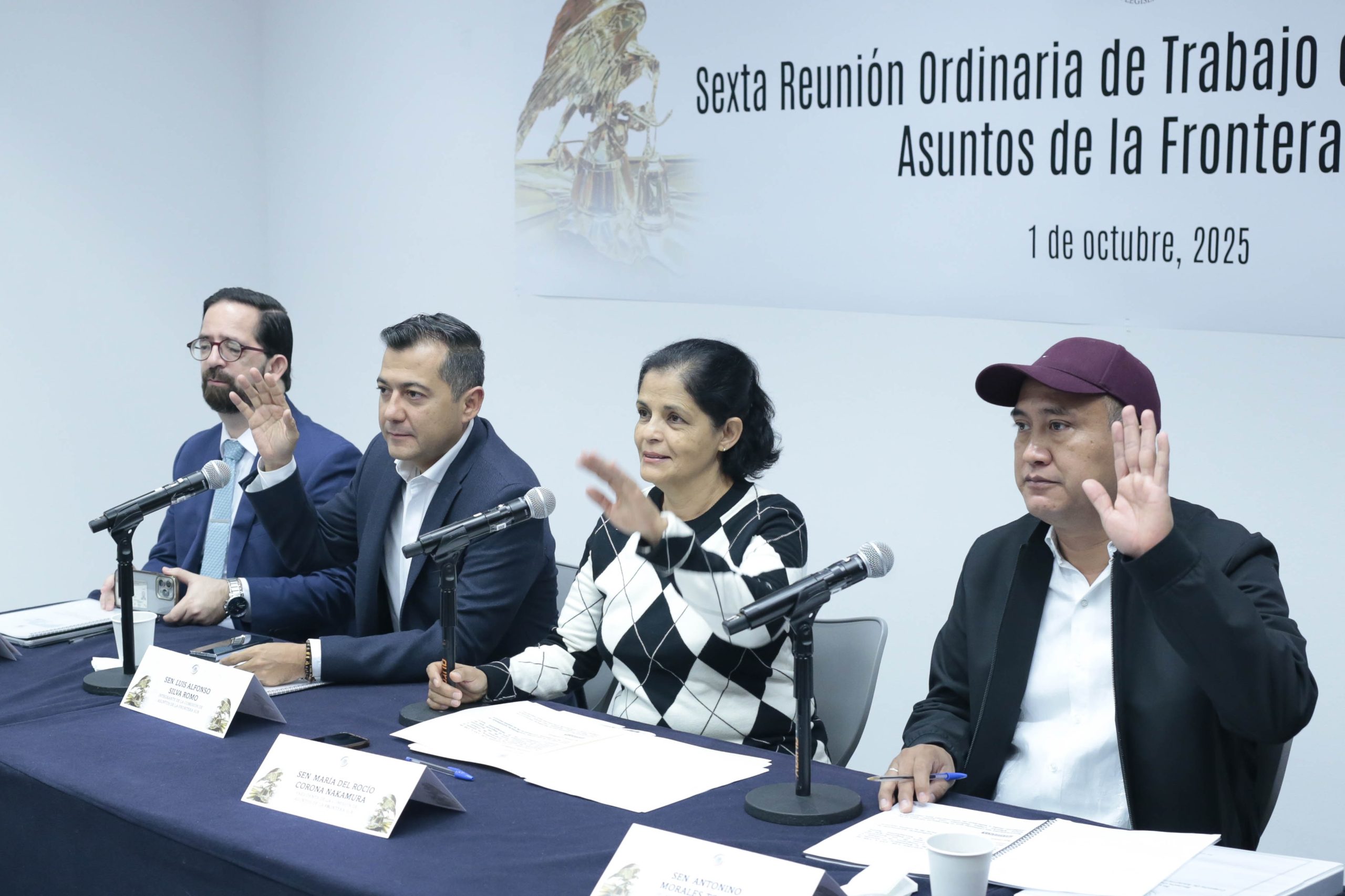 Aprueba Comisión Asuntos de la Frontera Sur del Senado su Programa anual de Trabajo