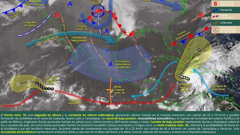 Lloviznas ocasionales