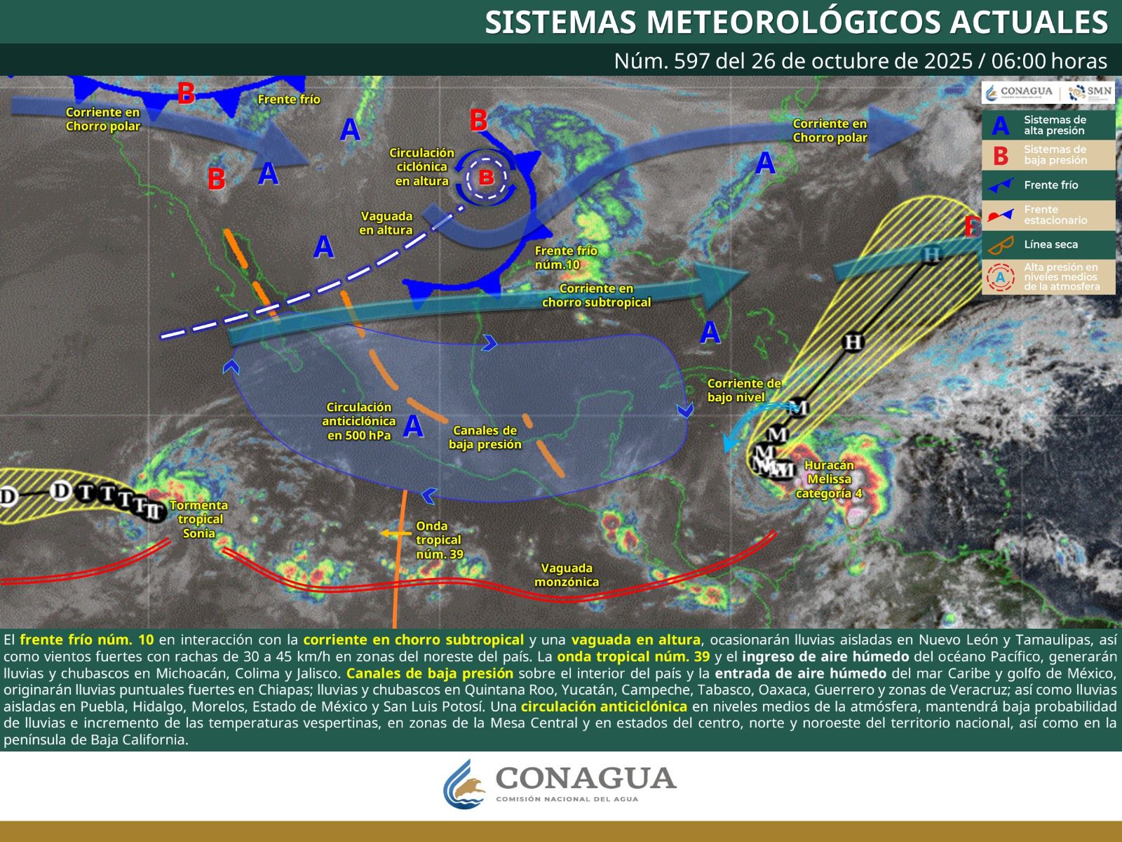 Se prevé tiempo estable y baja probabilidad de lluvias en Oaxaca