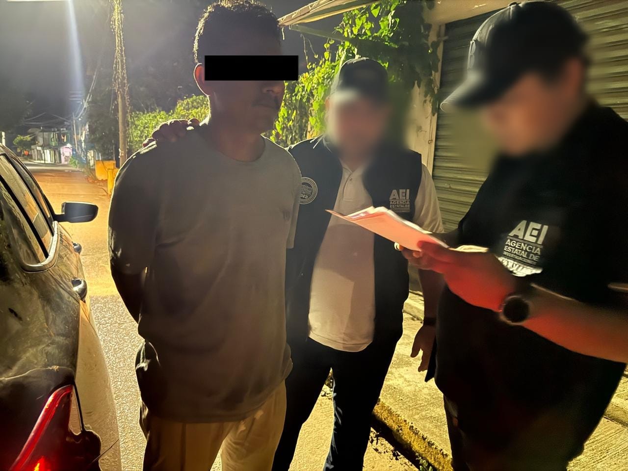 Detienen a J.J.O. alias “El Campanita” o “Chupeta” por homicidio de dos personas en taquería del Istmo de Tehuantepec