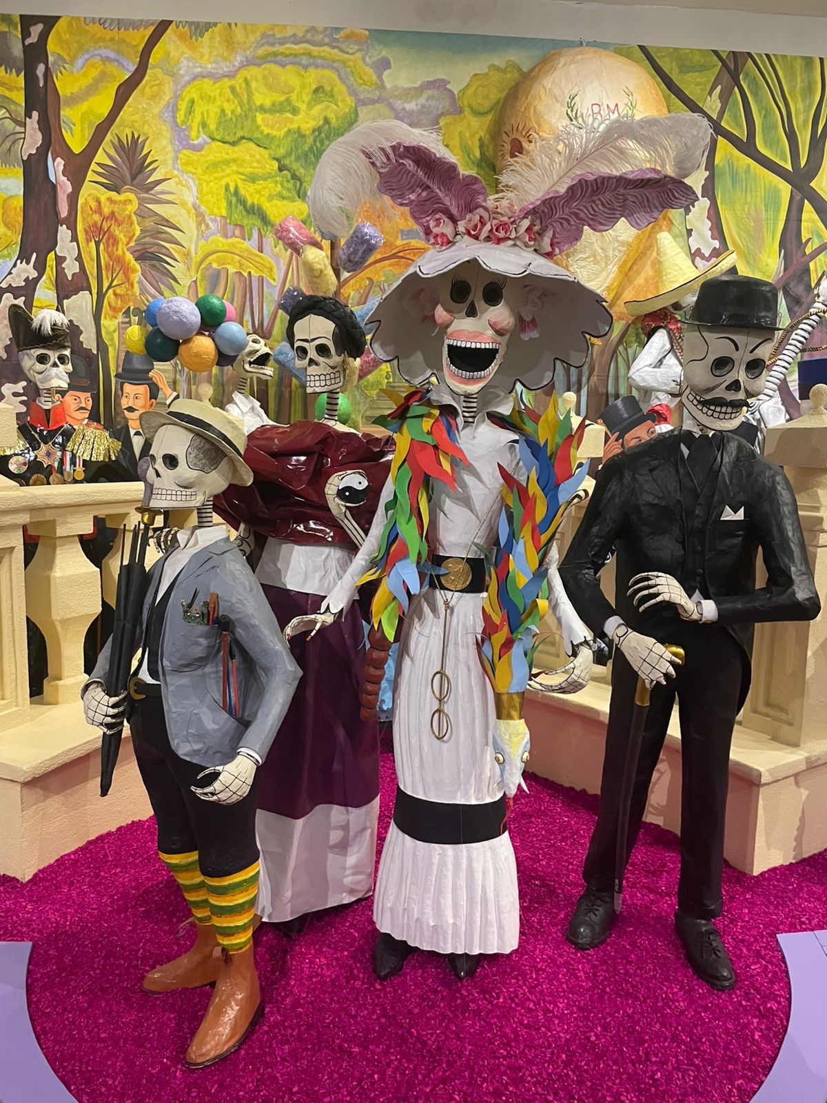 Celebran museos Inbal el Día de Muertos con altares dedicados a figuras del arte y la cultura