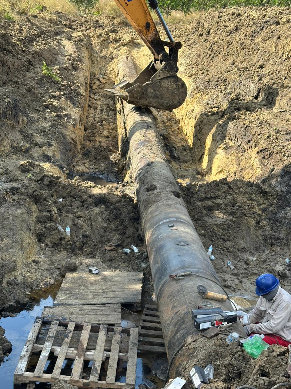 Concluye Pemex reparación de ducto en Álamo Temapache, Veracruz