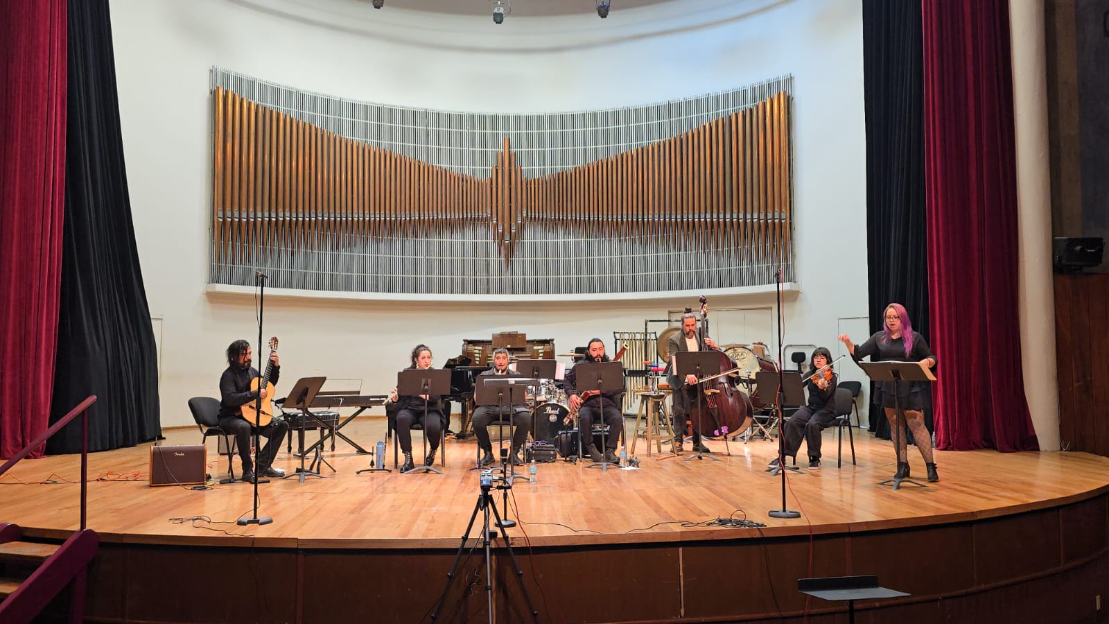 Inició Conservatorio Nacional de Música Encuentro Nacional de Música Contemporánea Armando Luna