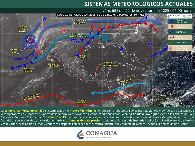 Prevalecerá ambiente frío en distintas regiones de Oaxaca