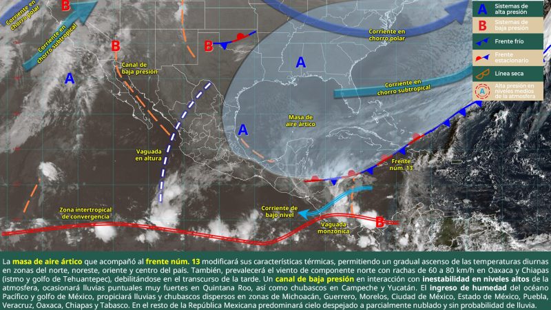 Aumentarán temperaturas