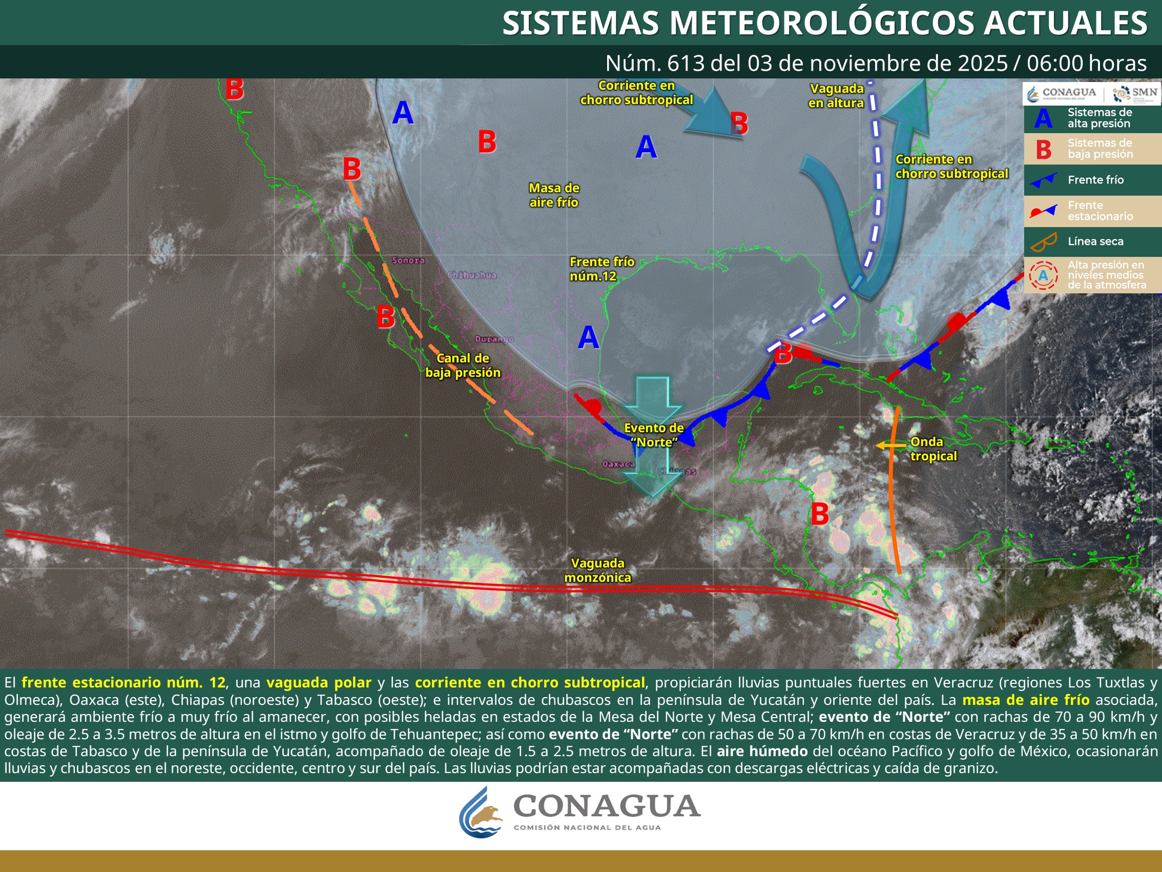 Se espera ambiente frío, tiempo ventoso y nieblas matutinas en distintas regiones de Oaxaca