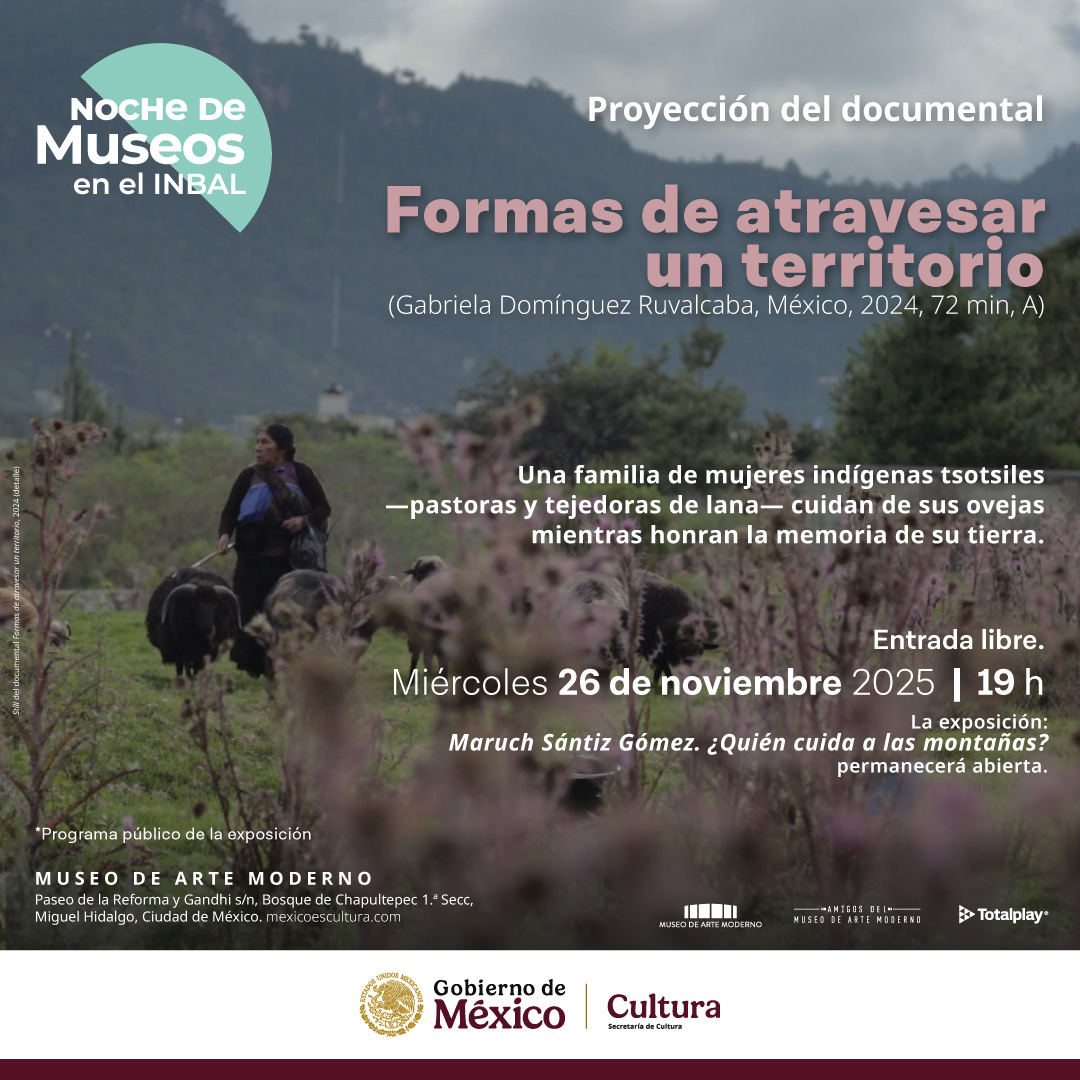 Presenta Museo de Arte Moderno documental Formas de atravesar un territorio, de Gabriela Domínguez