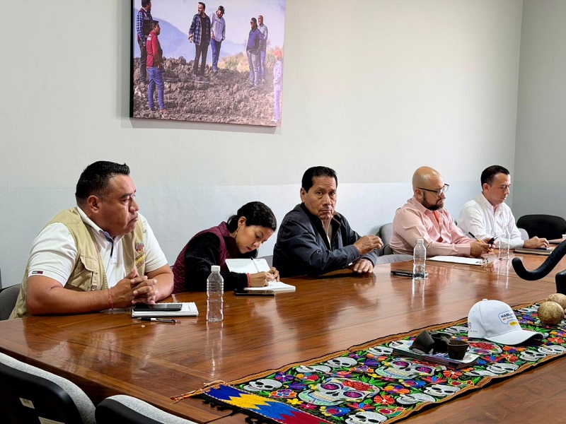 Autoridades de Yosondúa retoman diálogo para reconstruir la paz con acompañamiento del Gobierno de Oaxaca