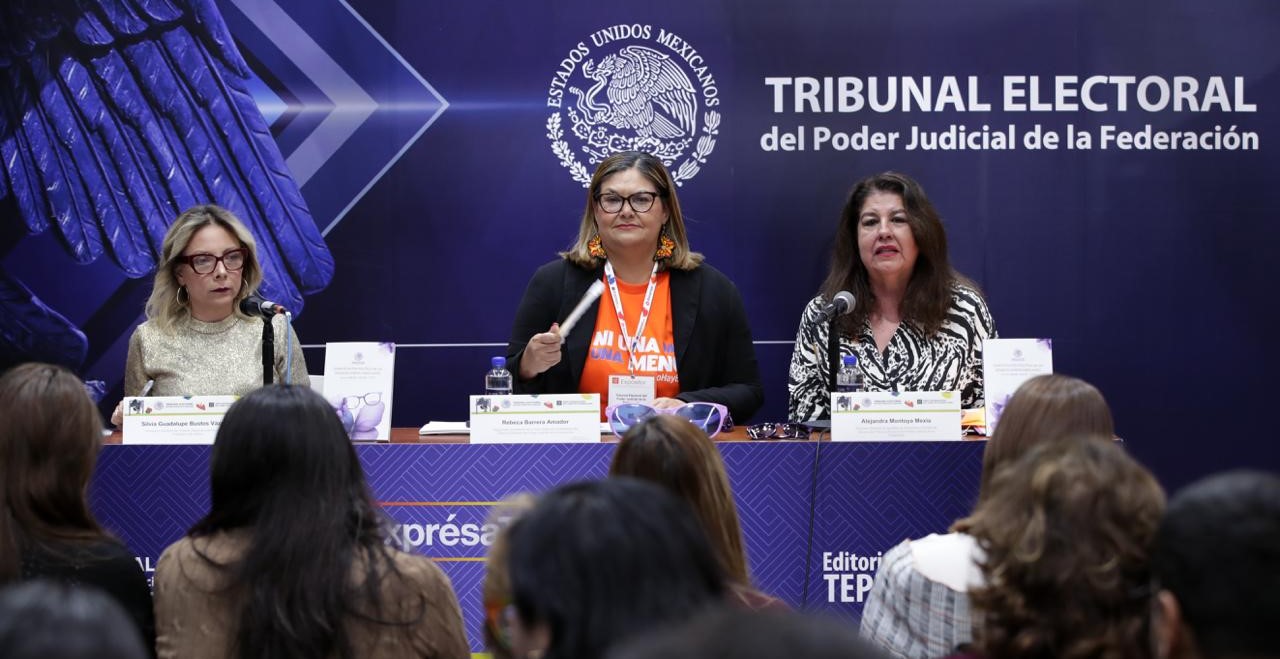 Presenta TEPJF obras editoriales que analizan desafíos y logros en erradicación de la violencia política en razón de género