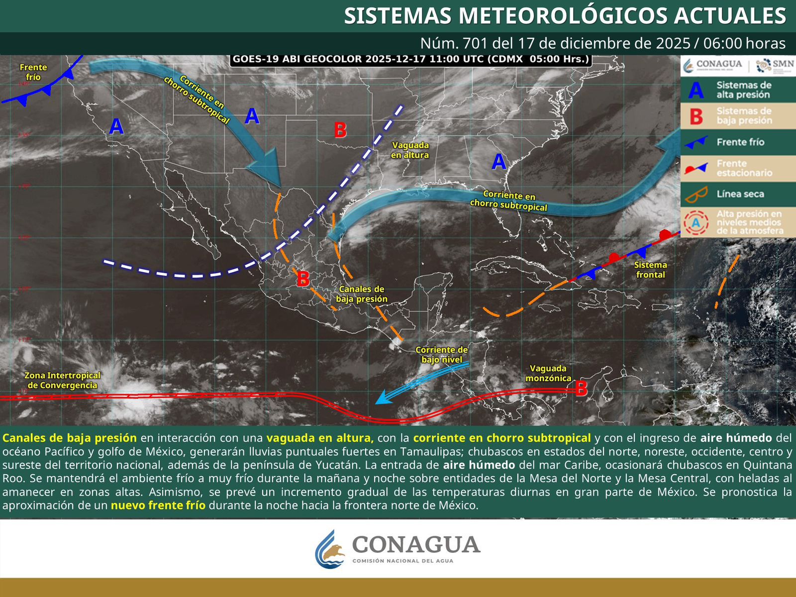 Prevén tiempo estable en Oaxaca; Vientos del norte se mantendrán presentes