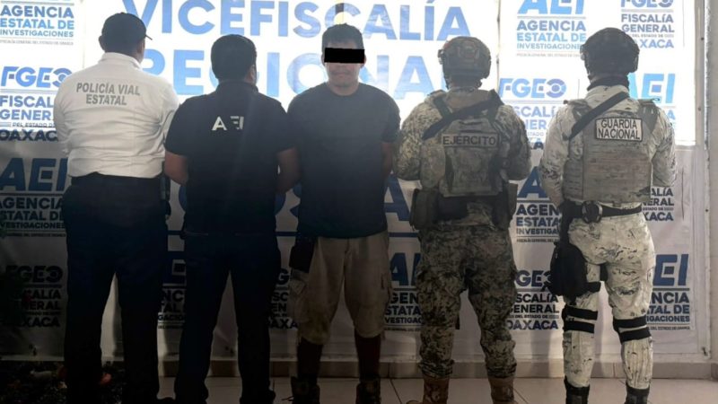 Detenido por el delito de violencia familiar