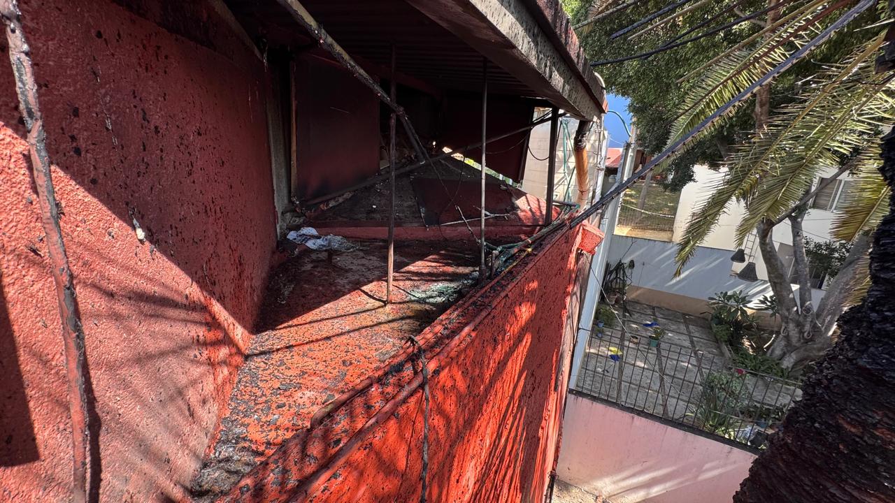 Atiende Protección Civil implosión por acumulación de gas en vivienda de Exhacienda Santa Rosa