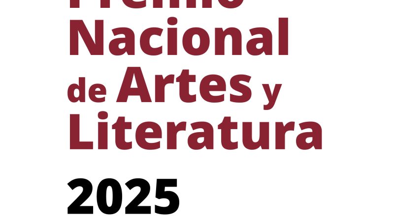 Premio Nacional de Artes y Literatura 2025