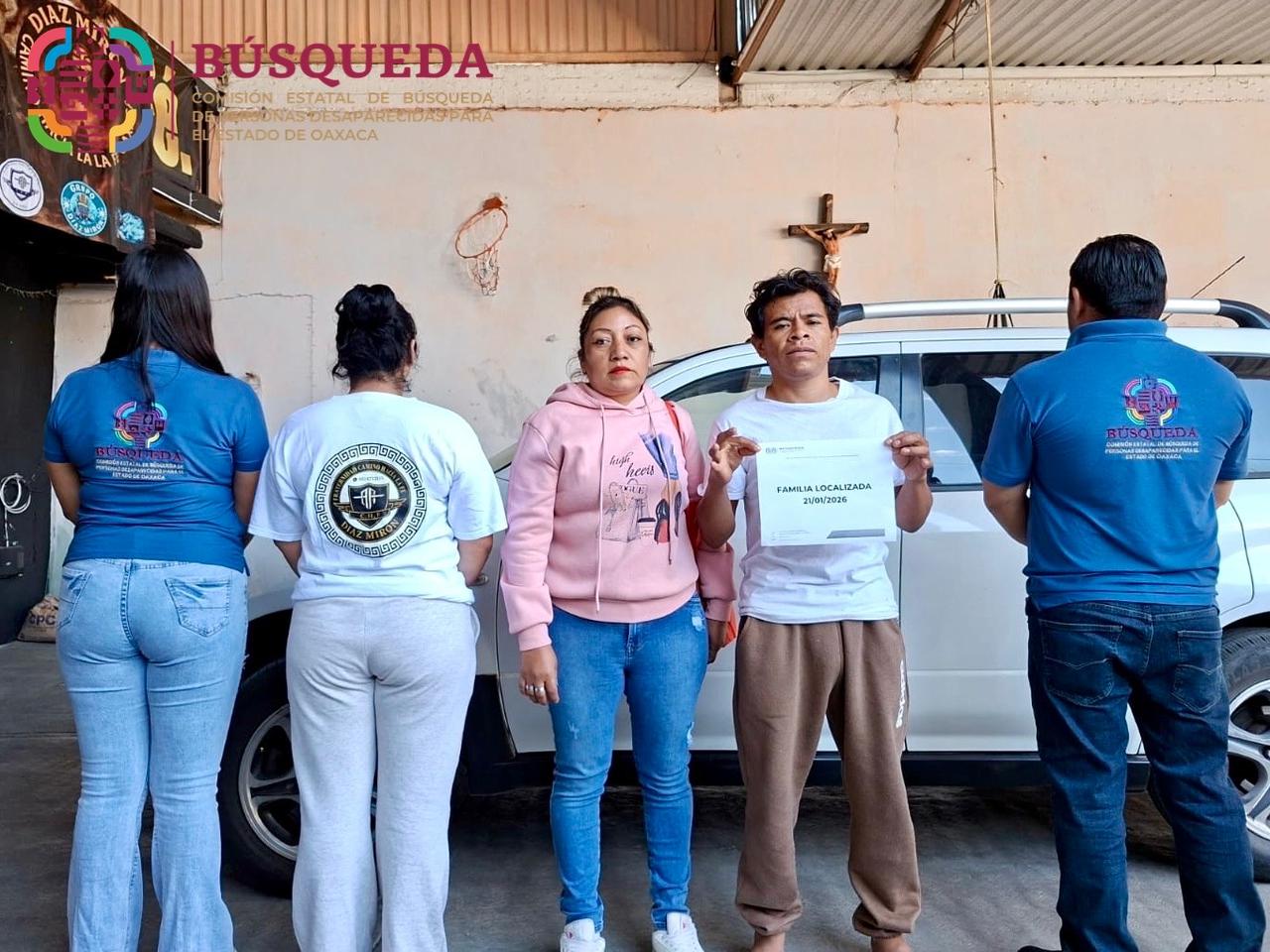 Logra CLB Oaxaca reintegrar a su núcleo familiar a persona que solicitó apoyo