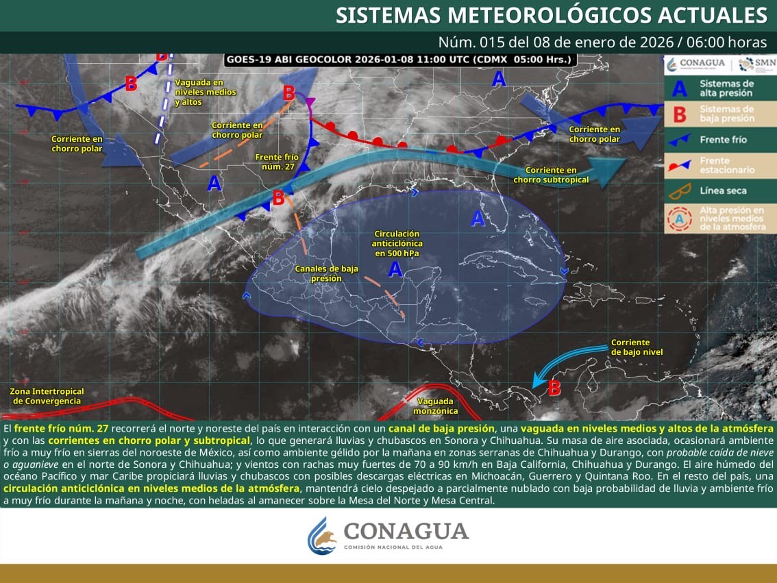 Persistirán las bajas temperaturas nocturnas y heladas en zonas altas de Oaxaca