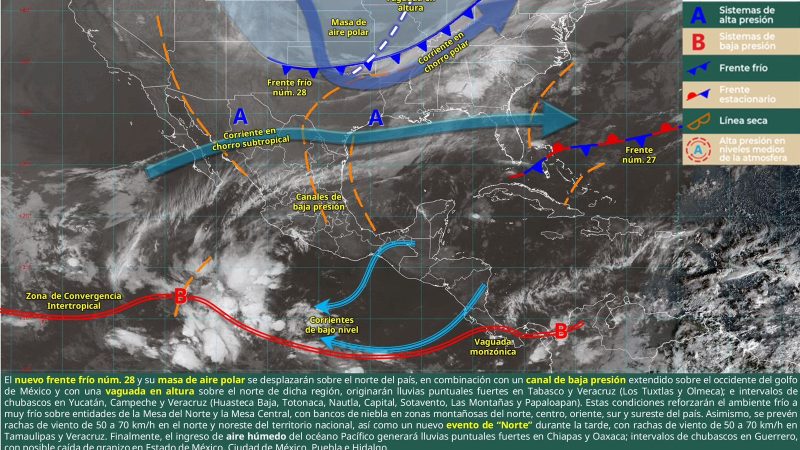 Continúa el ambiente frío
