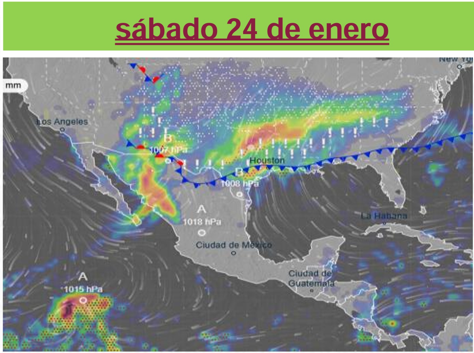 Provocará Frente Frío 30 condiciones invernales este próximo fin de semana: Protección Civil