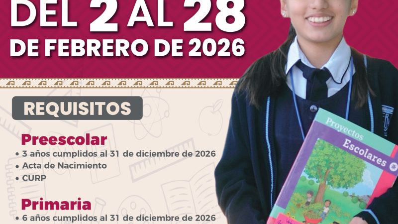 Reinscripciones de educación básica