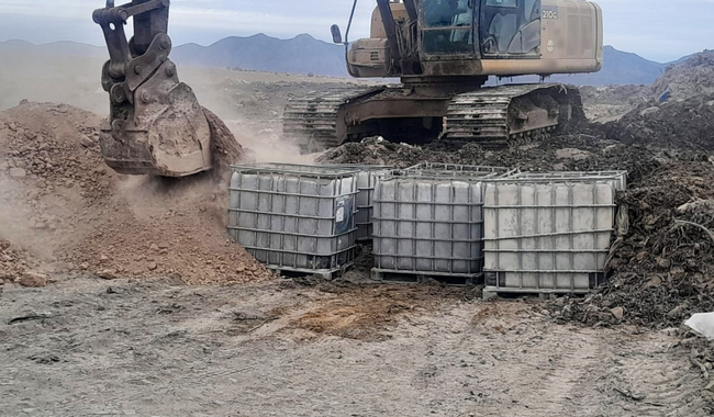 Cargamento de mercurio