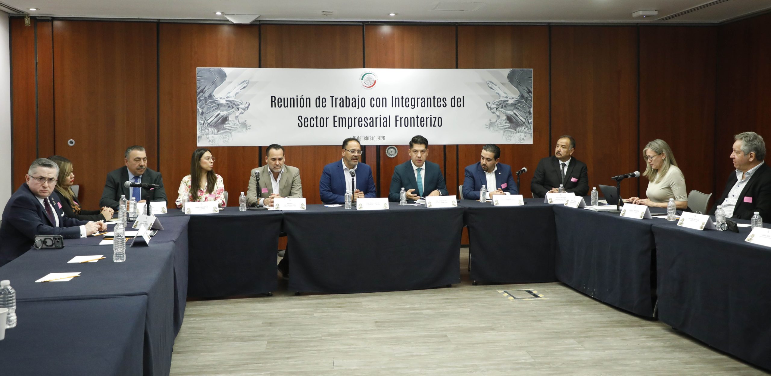 Abordan Comisión de Asuntos de la Frontera Norte y representantes de empresas fronterizas reforma para reducir jornada laboral