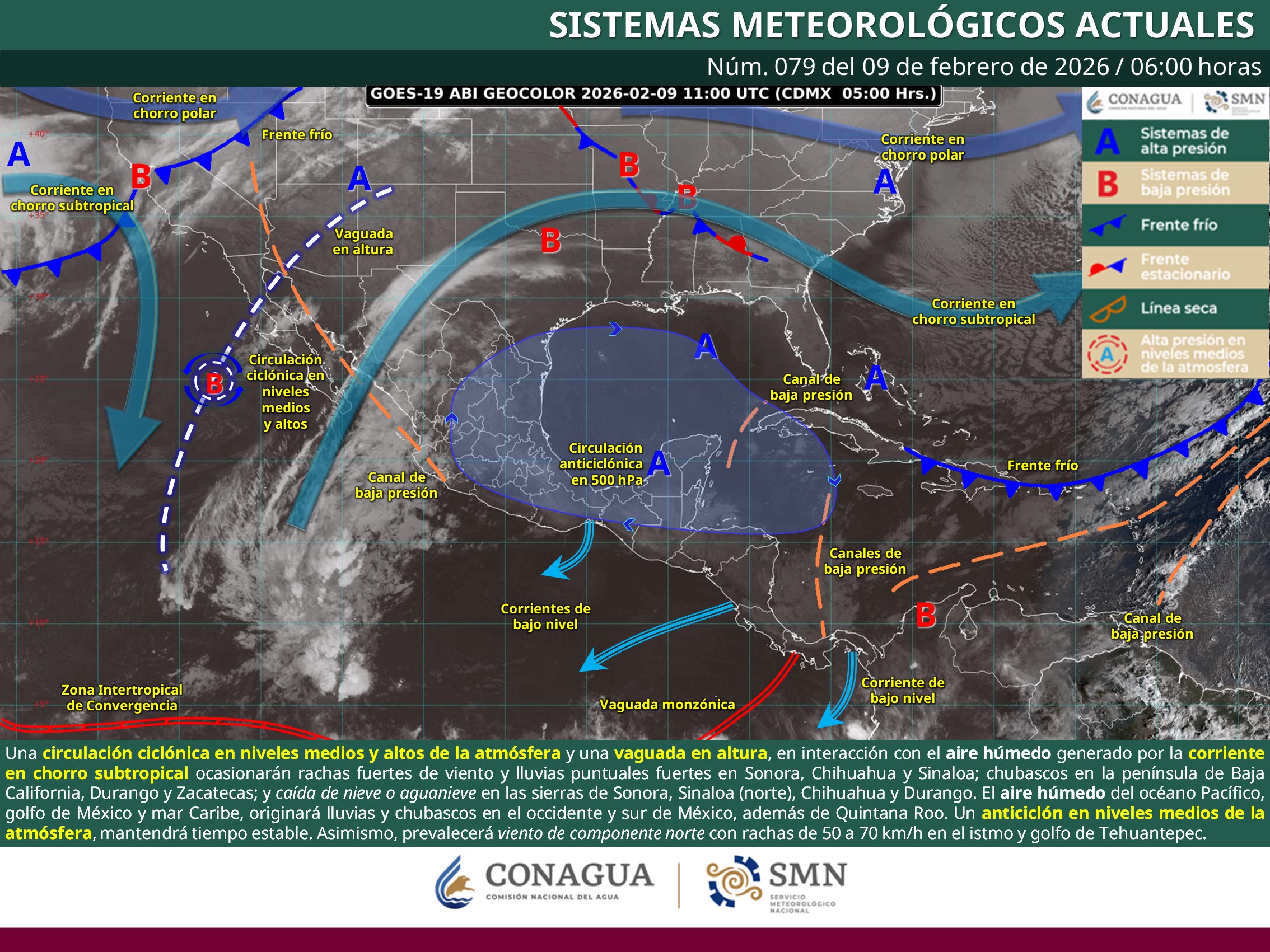 Pronostican tiempo estable con cielo despejado, intensa radiación solar y baja probabilidad de lluvias en Oaxaca