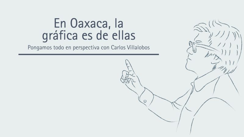 En Oaxaca, la gráfica es de ellas