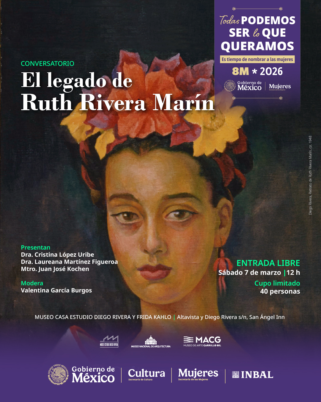 Arquitectura y mujeres: Museos del INBAL impulsan conversatorios en el marco del 8M