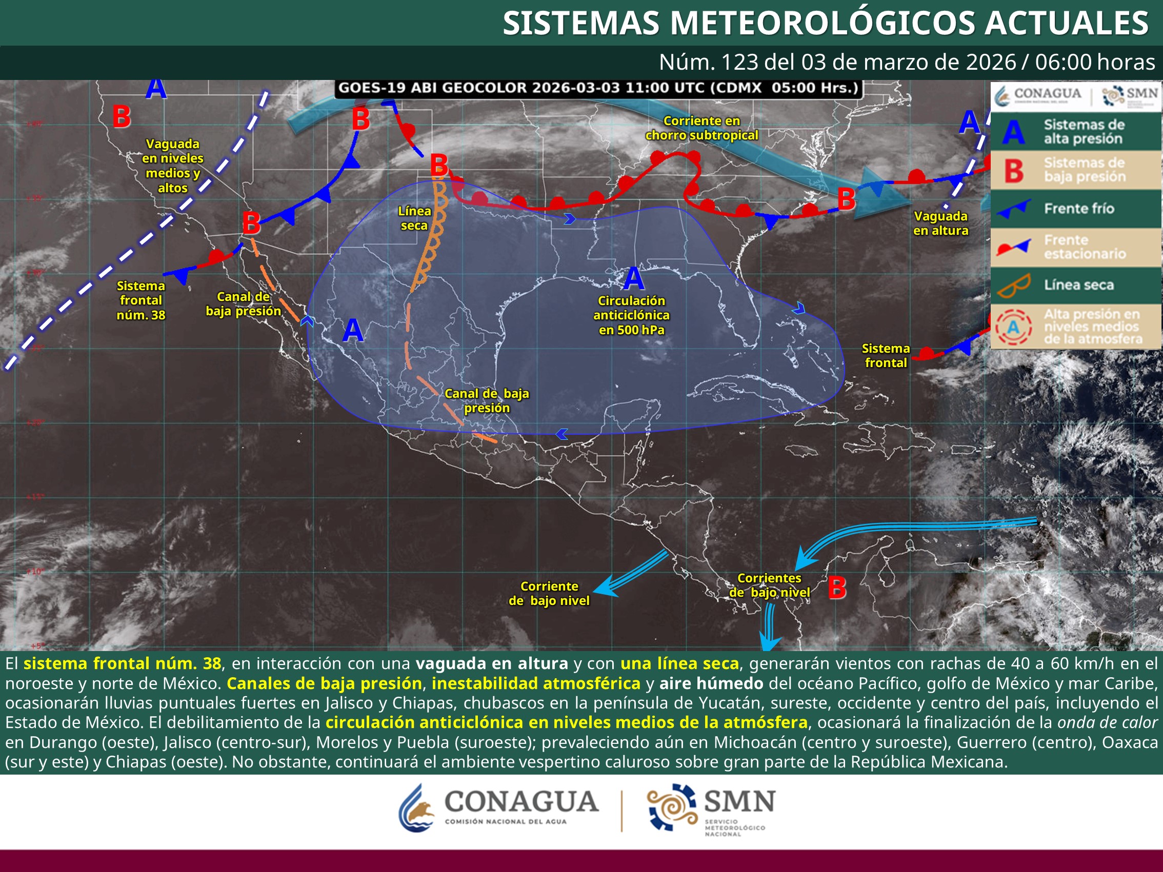 Se esperan tolvaneras y temperaturas extremas en gran parte del estado de Oaxaca