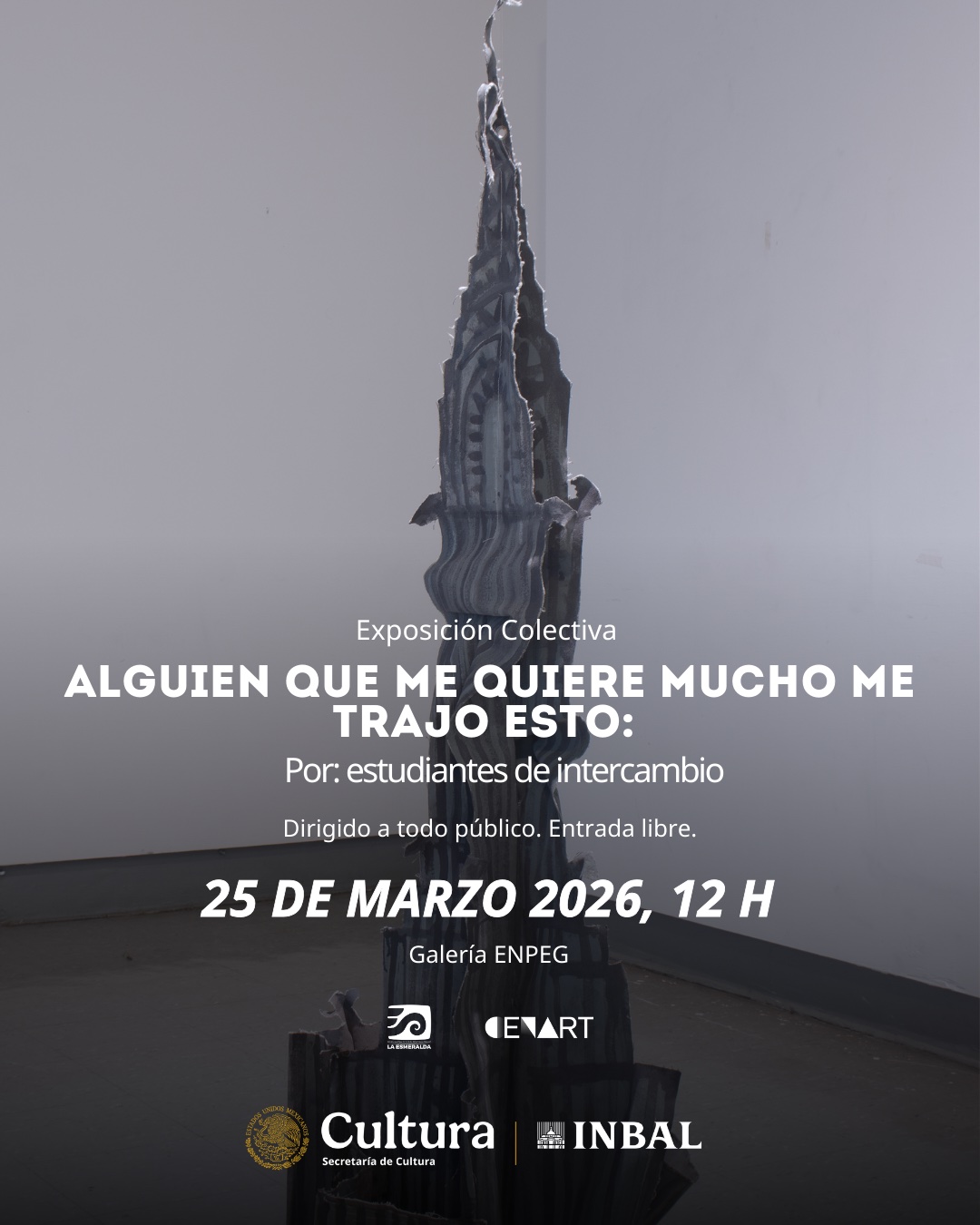 Alguien que me quiere mucho me trajo esto: Exposición sobre experiencias de intercambio internacional en La Esmeralda