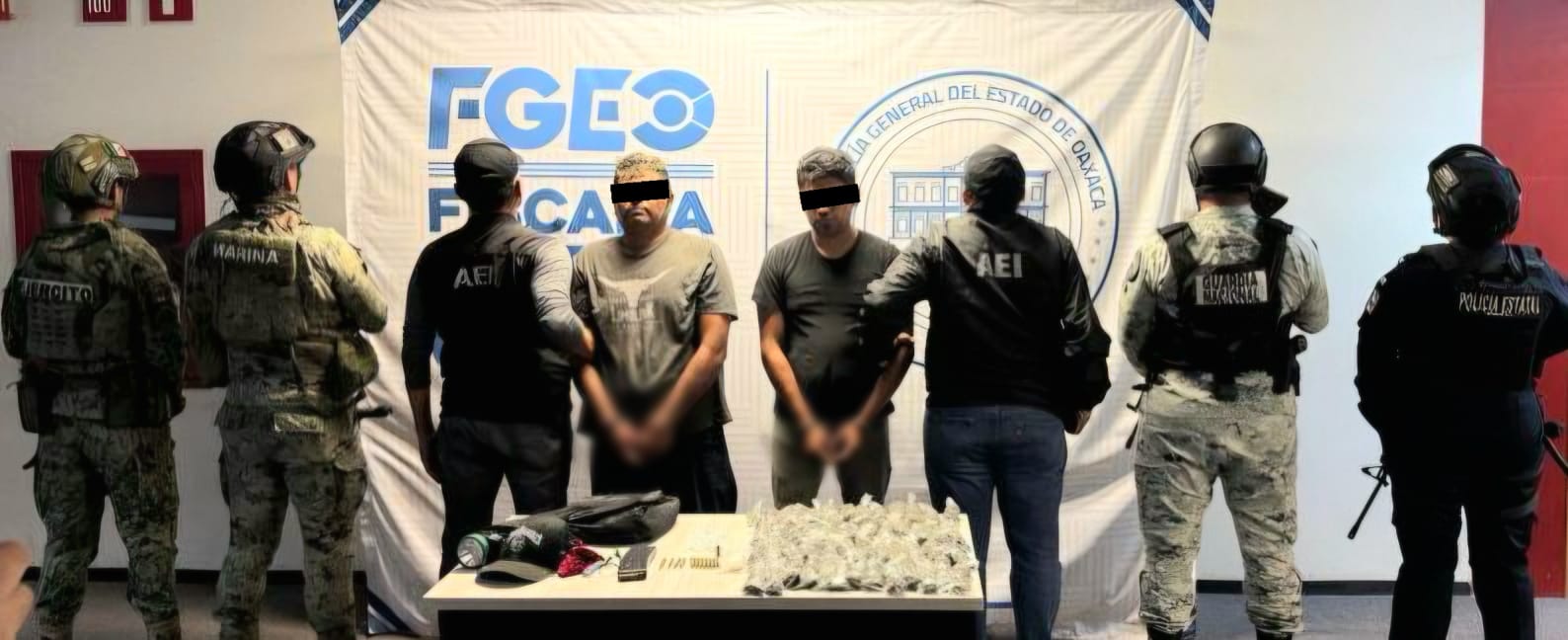 Capturan a dos por narcomenudeo afuera de escuela; M.R.R.C. alias “Yiyo”, considerado objetivo prioritario en la Costa