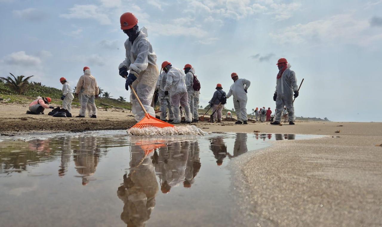 Garantiza Grupo Interinstitucional control de la contaminación por hidrocarburos en el Golfo de México