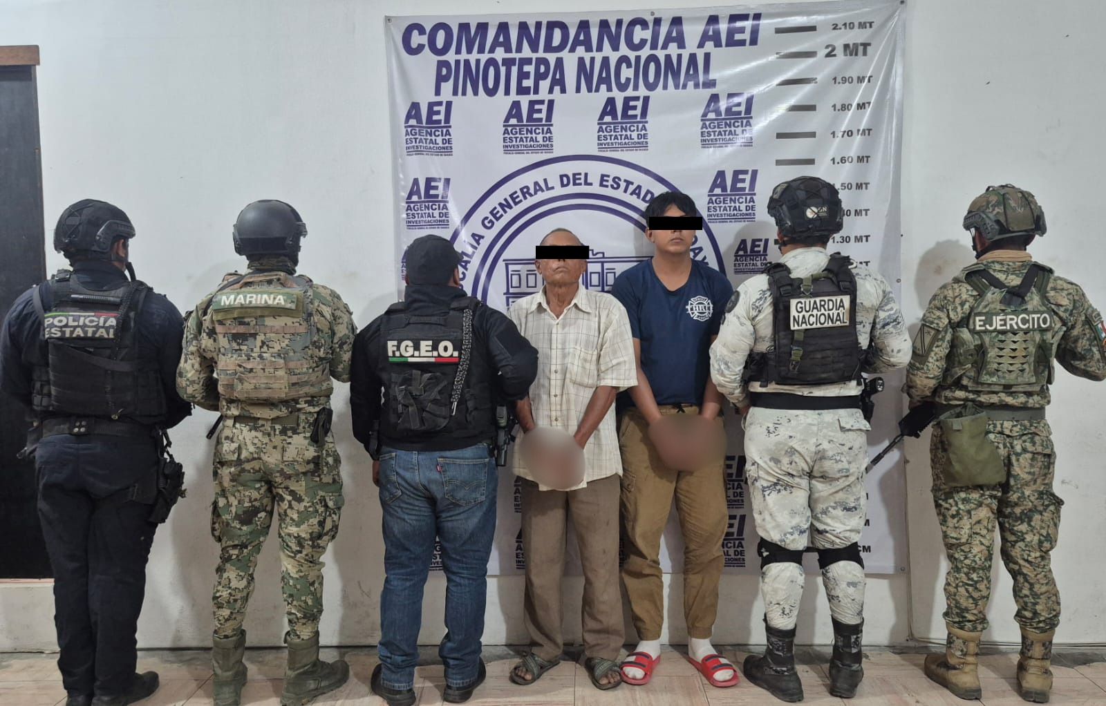 En hechos por separado, aprehenden a cuatro masculinos por homicidio, “cobro de piso” y portación de arma