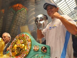 Edgar Sosa entrena en la capital oaxaqueña