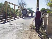 Colapsa puente en el ejido Guadalupe Victoria, en Oaxaca