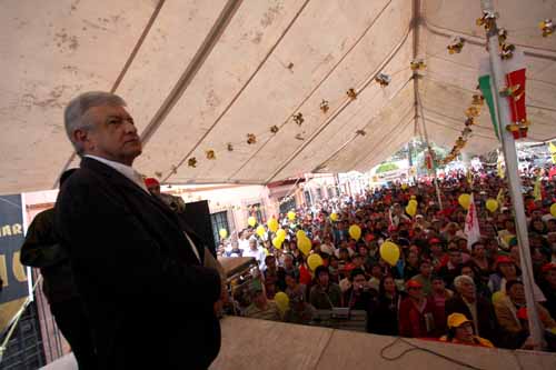 Si hay alianza en Edomex con el PAN, el PRD será cascarón: AMLO