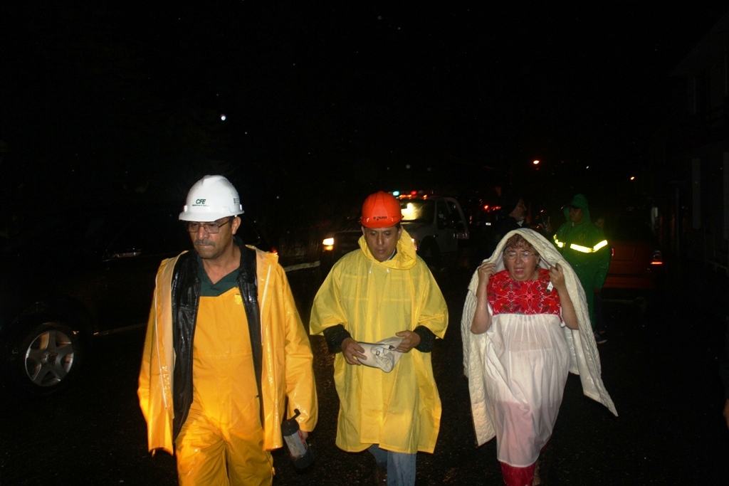 Provoca la lluvia severos daños en capital de Oaxaca