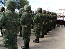 Elementos del 95 Batallón de Infantería