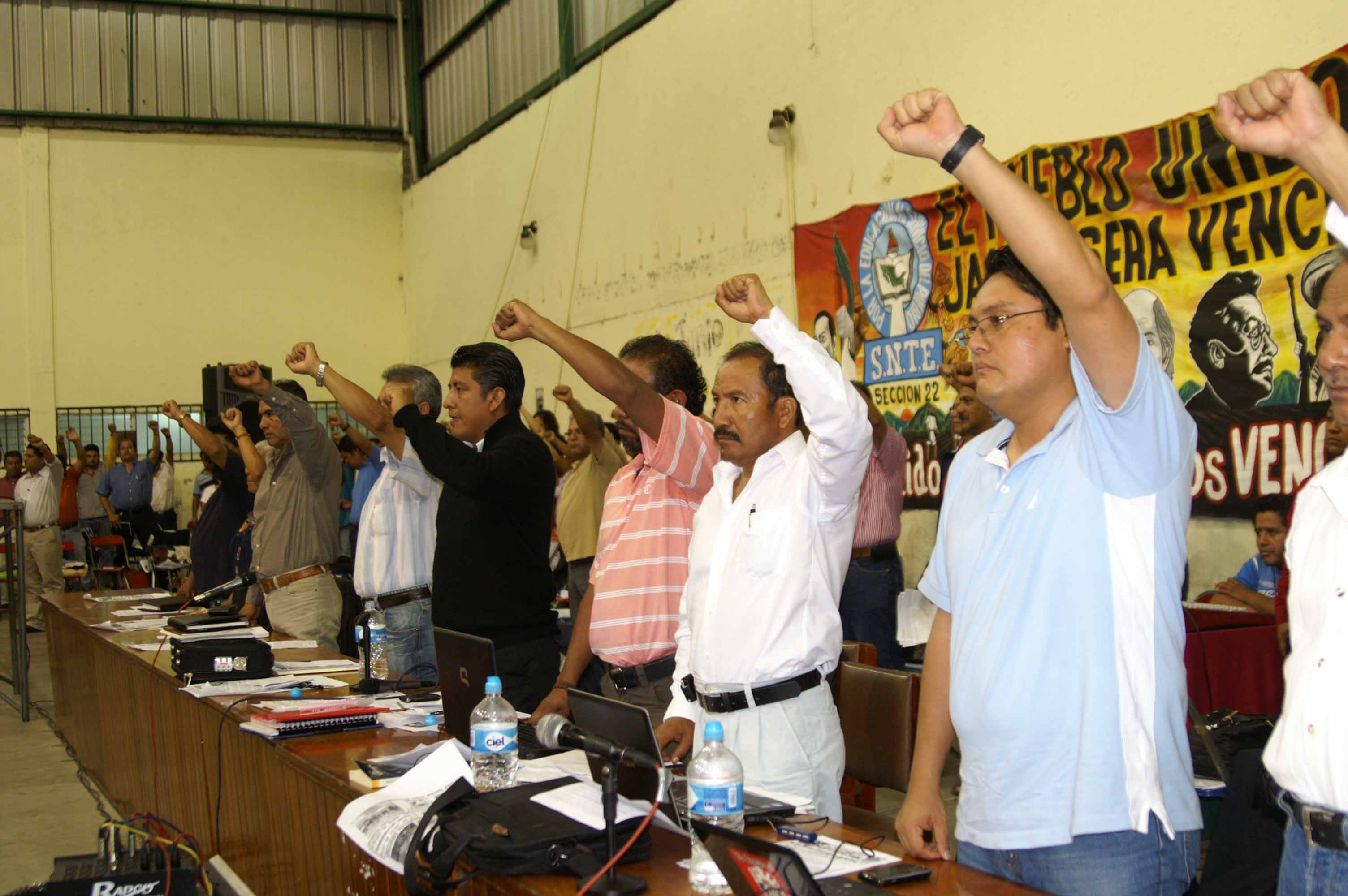 En peligro, Asamblea Estatal de Sección 22