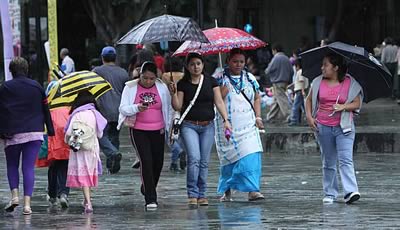 En Oaxaca, las lluvias más intensas de las últimas 24 horas: SMN