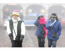 Prevén temperaturas bajo cero en 12 estados; en Oaxaca entre 0 y 5 grados