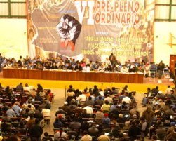 Suspende Sección 22 del SNTE asamblea estatal por deceso
