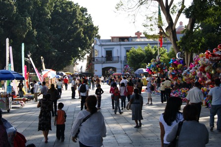 Plaga de ratones infesta Zócalo de Oaxaca