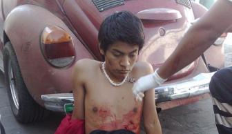 Sepultan universitario apuñaleado, que nadie auxilio