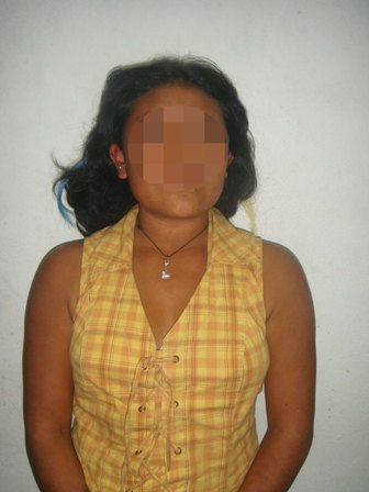 La menor dijo tener su domicilio en Zimatlán de Álvarez.