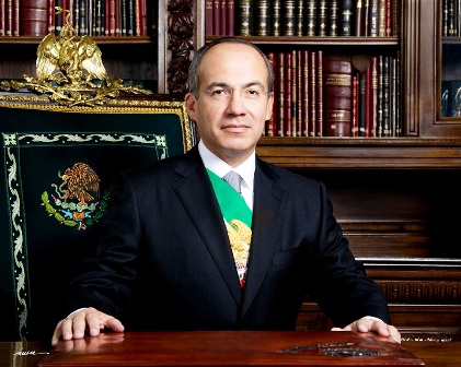 Programa de la Gira del Presidente, Felipe Calderón a Oaxaca