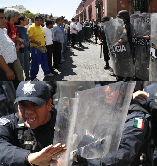 Se deslinda el reportero Jaime Guerrero de la agresión, al secretario de Seguridad de Oaxaca