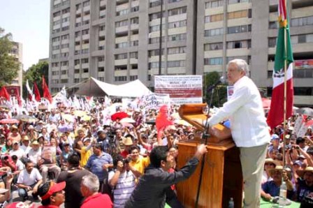 Los candidatos del PAN y del PRI al Edo-Mex;  Mena y Ávila son de la mafia: AMLO