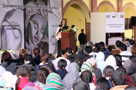 Garantizada la incorporación de mujeres oaxaqueñas a programas sociales: Margarita Zavala