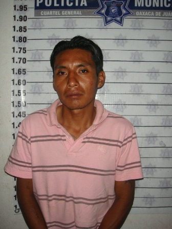 Detienen a “cristalero” en Centro Histórico de Oaxaca